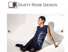 Tablet Screenshot of dustyrosedesign.com